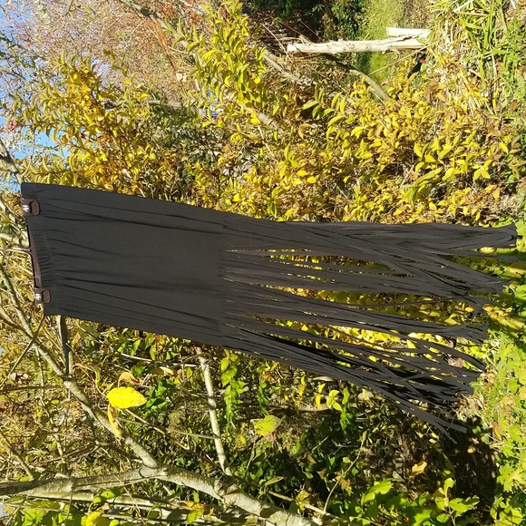 Long Fringed Skirt - Picture 13 of 16